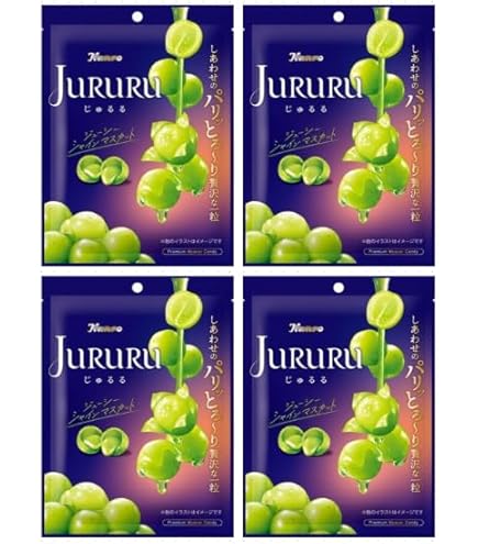 Amazon.co.jp: カンロ じゅるるシャインマスカット 60g×4個 : 食品